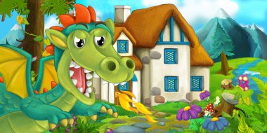 ejderha fairytale house yakınındaki