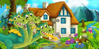 ejderha fairytale house yakınındaki