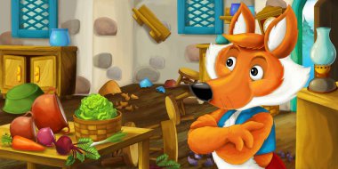 köy evi çizgi film fox