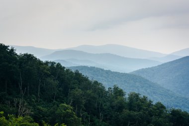 Shenandoah milli parkta, Virg gördüm Blue Ridge katmanları