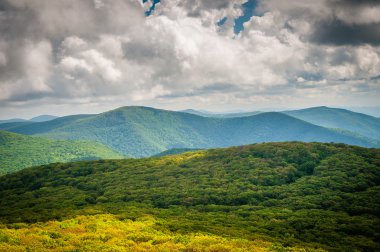 blue ridge mountains taşlı erkek dağ, o--dan görünüm