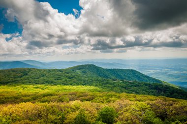 blue ridge mountains taşlı erkek dağ, o--dan görünüm