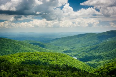 Charlottesville rezervuar Moormans nehir Overlo dan görünüm