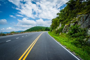 Skyline drive, shenandoah Milli Parkı, virginia.