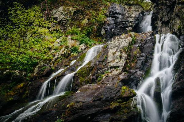 South River Falls, no Parque Nacional Shenandoah, Virgínia . — Fotografia de Stock