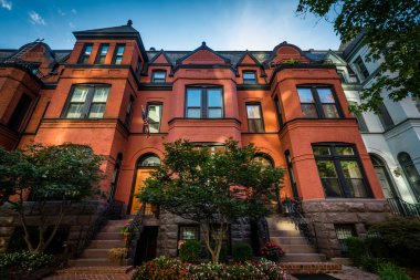 Güzel tuğla sıraevler Washington, Dc.