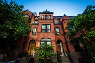 Tuğla Satır evlerde West End, Washington, Dc.