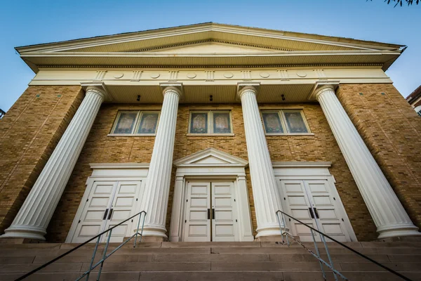 Ancien bâtiment au centre-ville de Rock Hill, Caroline du Sud . — Photo