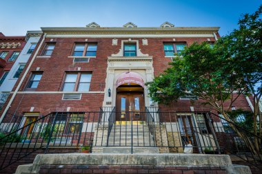 Adams Morgan, Washington, Dc yakınındaki evleri.