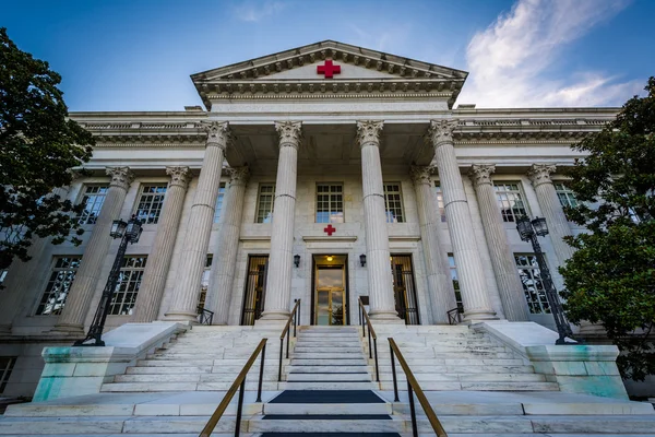 O edifício da Cruz Vermelha Americana, em Washington, DC . — Fotografia de Stock