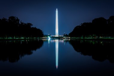 Washington Anıtı, Zen yansıma havuzuna yansıtan