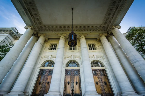 Das Äußere der Dar-Constitution-Halle in Washington, DC. — Stockfoto