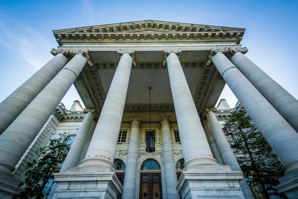 Екстер'єр Dar Конституції зал, у Вашингтоні, округ Колумбія. — стокове фото