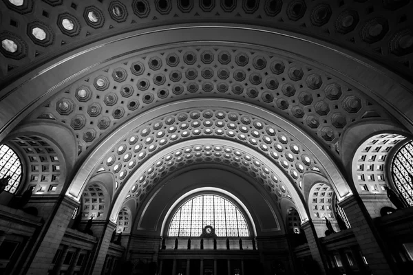 A belső tér Union Station, Washington, Dc. — Stock Fotó