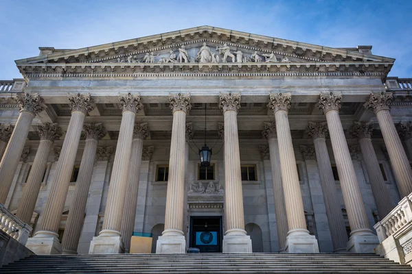 The exterior of the United States Capitol Building, in Washingto — Stock Photo, Image