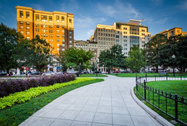 Geçit ve Binalar Farragut Meydanı, Washington, Dc.