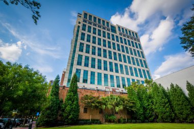 Modern buldings şehir Columbia, Güney Carolina.