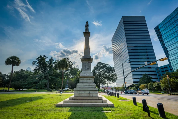 Heykel ve modern binalar Columbia, Güney Carolina.