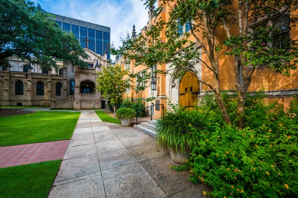 El exterior de la Catedral Episcopal Trinidad, en Columbia, Sur —  Fotos de Stock