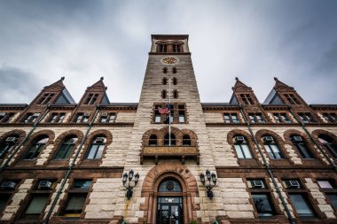 Belediyede Central Square, Cambridge, Massachusetts. 