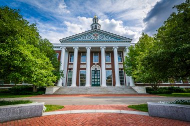 Baker Kütüphane, Harvard Business School, Boston, Massac