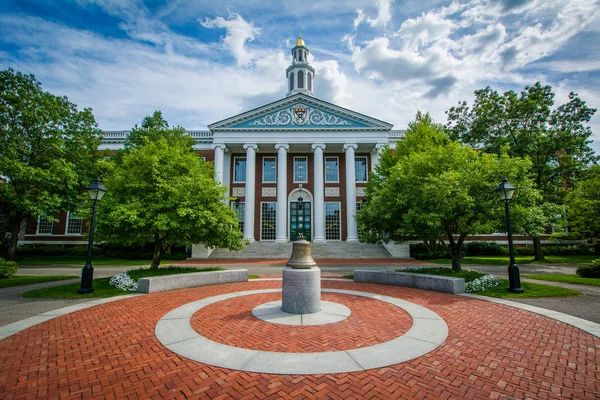 De Baker-bibliotheek, aan de Harvard Business School, in Boston, Massac — Stockfoto