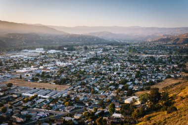 Ventura ve Grant Park, Uzak dağlardan görünümünü akşam ben