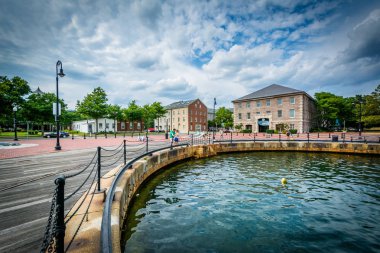Charlestown, Boston, Massachuset Charles River waterfront
