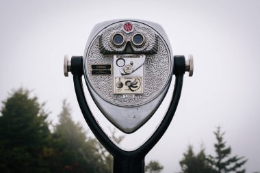 İşletilen sikke dürbün büyükbaba Dağı, North Carolina üzerinde