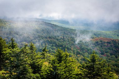 Büyükbaba Dağı, Kuzey üzerinden Blue Ridge dağlarının görünümü