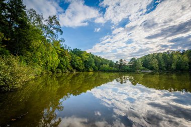 Göl Norman, göl Norman State Park, Hayır, üzerinde güzel bulutlar