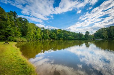 Göl Norman, göl Norman State Park, Hayır, üzerinde güzel bulutlar