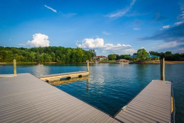 Dock Gölü Norman, Ramsey Creek Park, Mısır kıyısında