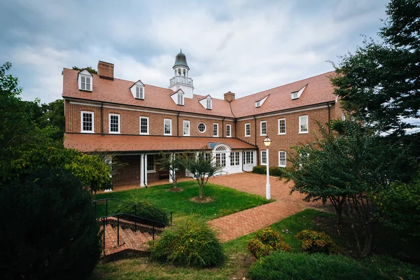 Edificio en Salem College, Winston-Salem, Carolina del Norte . — Foto de Stock
