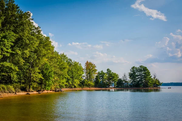 Lake Norman, på Jetton Park, i Cornelius, North Carolina. — Stockfoto