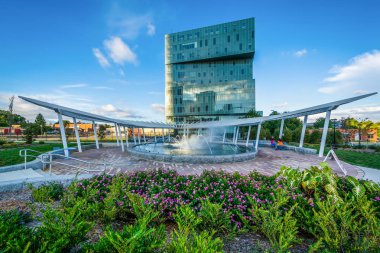 Çeşmeler ve gardnes ilk Ward Park, şehir dışına Charlotte, N