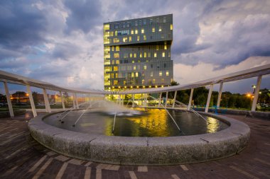 İlk Ward Park, şehir dışına Charlotte, Kuzey Carolin çeşmeler