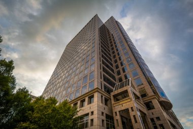 Modern bina, içinde şehir merkezinde Charlotte, Kuzey Karolina.