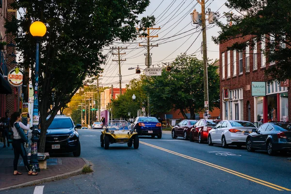 Davidson street, in noda, charlotte, carolina nord. — Stockfoto
