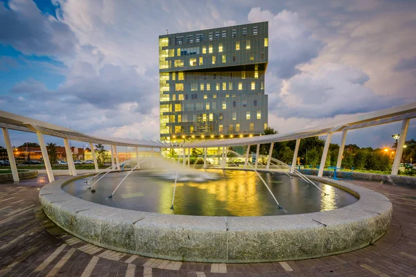 İlk Ward Park, şehir dışına Charlotte, Kuzey Carolin çeşmeler