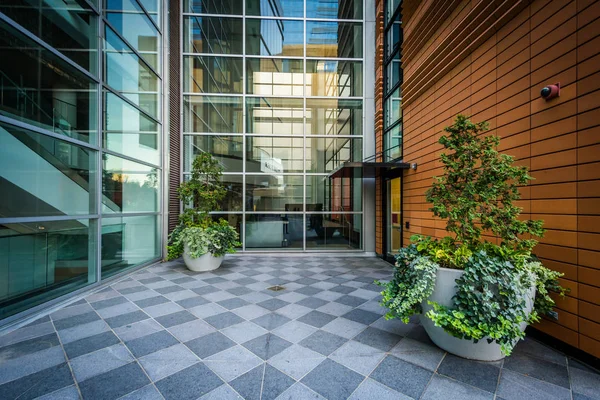 Modern Bina içinde şehir merkezinde Charlotte, Kuzey Karolina.