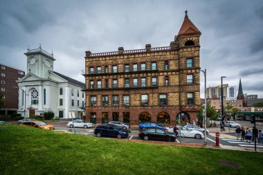Central Square, Cambridge, Massachusetts 'deki binalar.