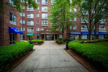 Cambridge, Massachusetts Körfezi Meydanı.