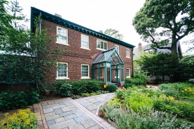 Bahçeleri ve house, Cambridge, Massachuset Harvard Square yakınındaki oteller