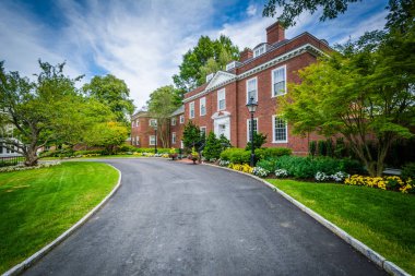 Dekan'ın evinde, Harvard Business School'dan Boston, Massachu