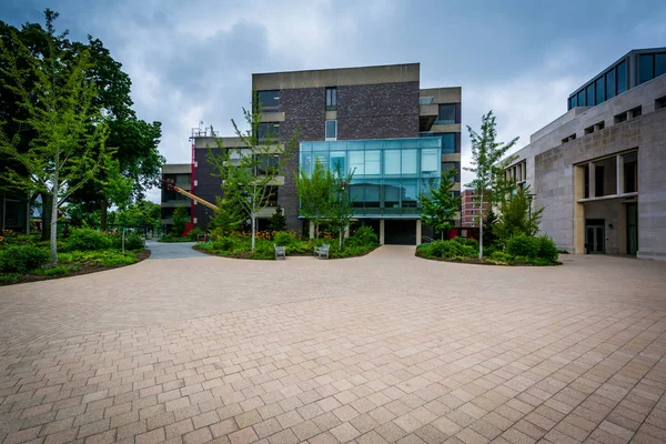 Edificios en Harvard Law School, en Cambridge, Massachusetts . — Foto de Stock