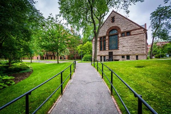 Harvard-Epworth United Methodist Church, na Uniwersytecie Harvarda, — Zdjęcie stockowe