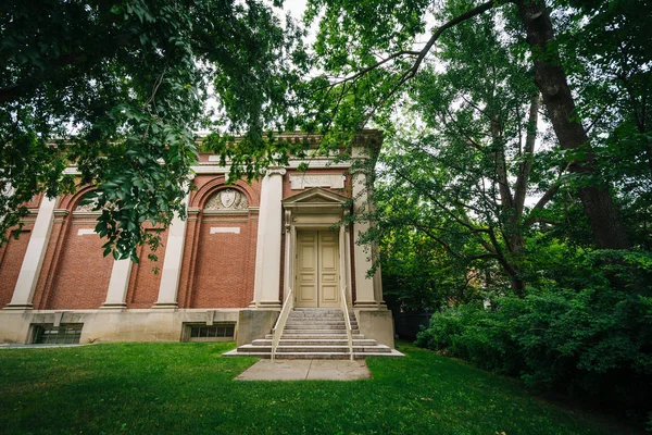 Lowell Lecture Hall, at Harvard University, in Cambridge, Massac