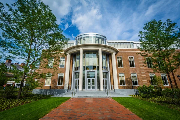 Centrum Chao, Harvard Business School w Bostonie, Massachu — Zdjęcie stockowe