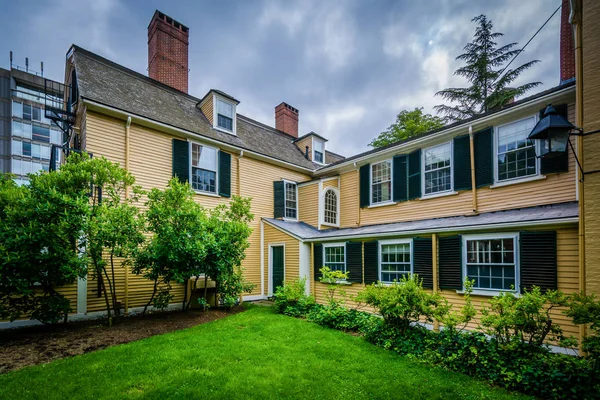 The Wadsworth House, en Harvard Yard en Cambridge, Massachusetts — Foto de Stock